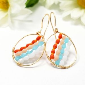 Hoop Earrings  Gold filled  fashion and fashion